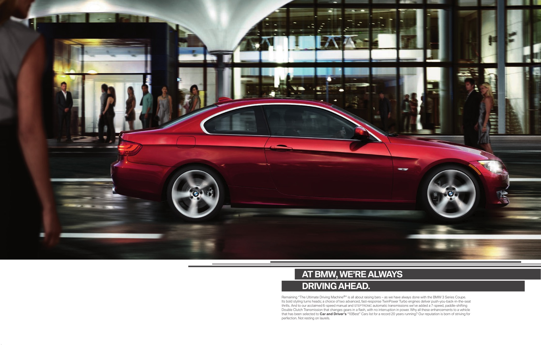 2012 BMW 3-Series Coupe Brochure Page 19